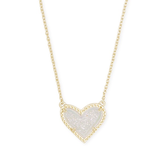 Kendra Scott Jewelry - NWT Kendra Scott Ari Heart Gold Pendant Necklace